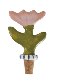 Handmade Stoneware & Cork Bottle Stoppers