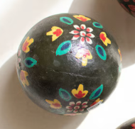 Hand Painted Wooden Spheres