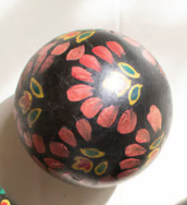 Hand Painted Wooden Spheres