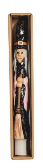 Halloween Glitter Taper Candles