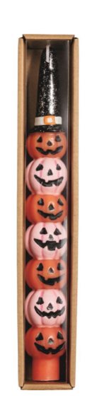 Halloween Glitter Taper Candles