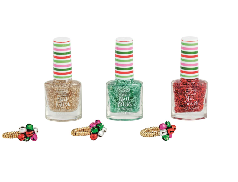 Christmas Nail Polish & Ring Sets