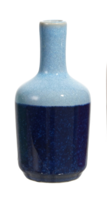 Hand Painted Stoneware Mini Vases