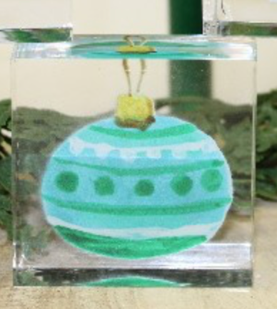 Christmas Icon Acrylic Mini Blocks