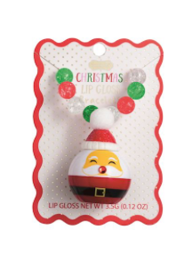 Christmas Lip Gloss Bracelets