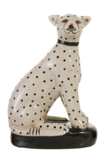 Hand-Painted Vintage Reproduction Cheetahs