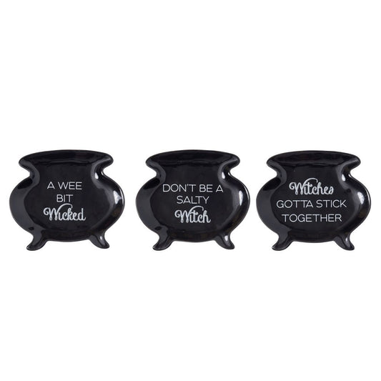Witch Cauldron Plates