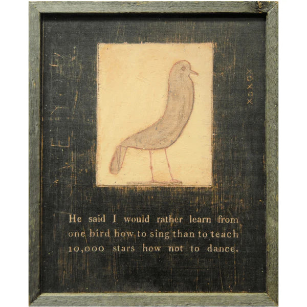 One Bird Art Print