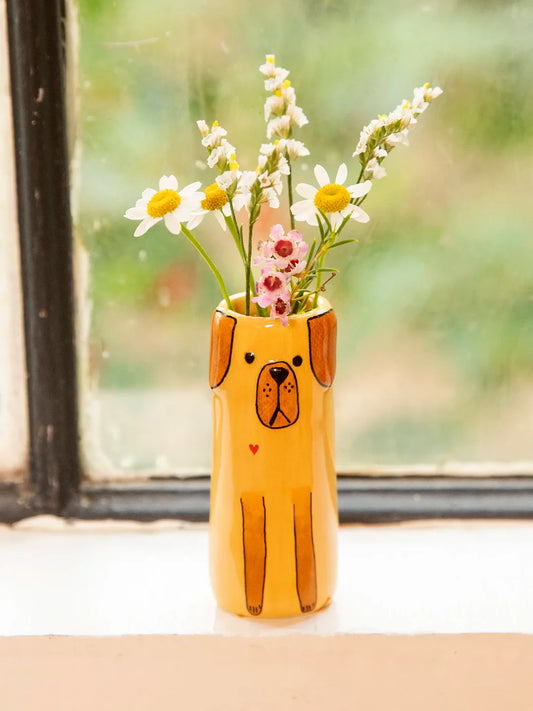 Cutest Little Bud Vase-Dog