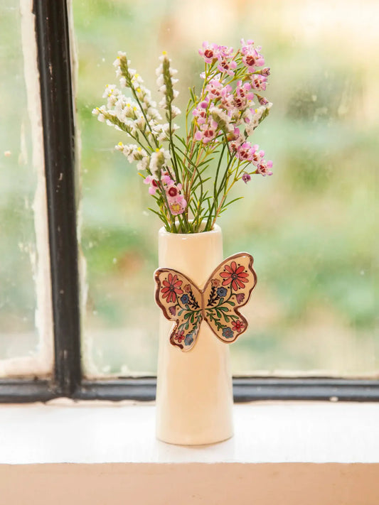 Butterfly Bud Vase