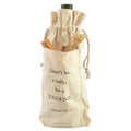 Be A Legend Wine Bag with Pocket