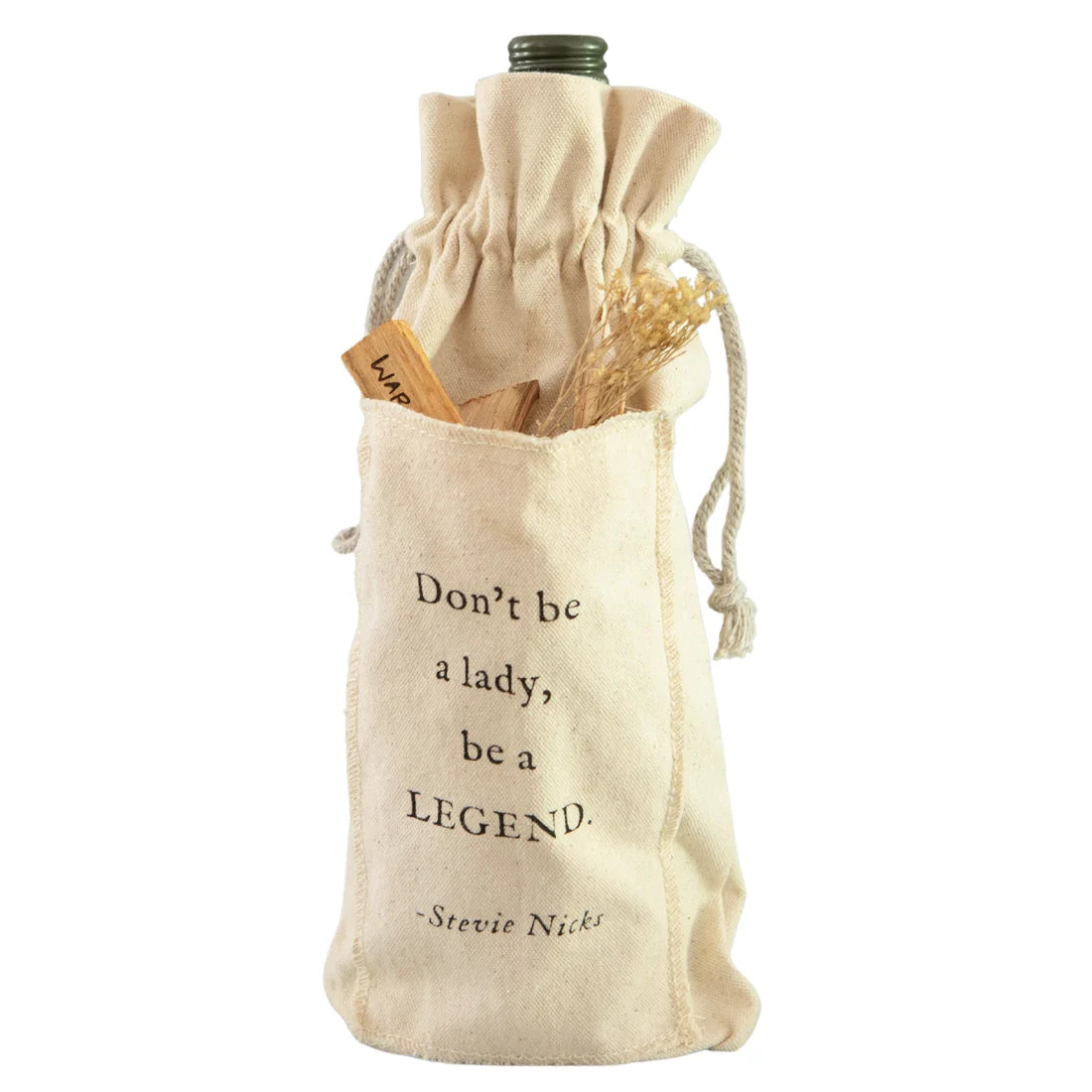 Be A Legend Wine Bag with Pocket