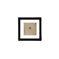 Black Wood Floating Frames w/ Jute Hanging