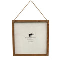 Natural Wood Frames w/ Jute Hanging