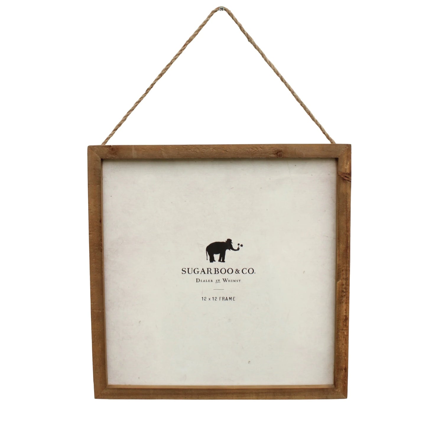 Natural Wood Frames w/ Jute Hanging