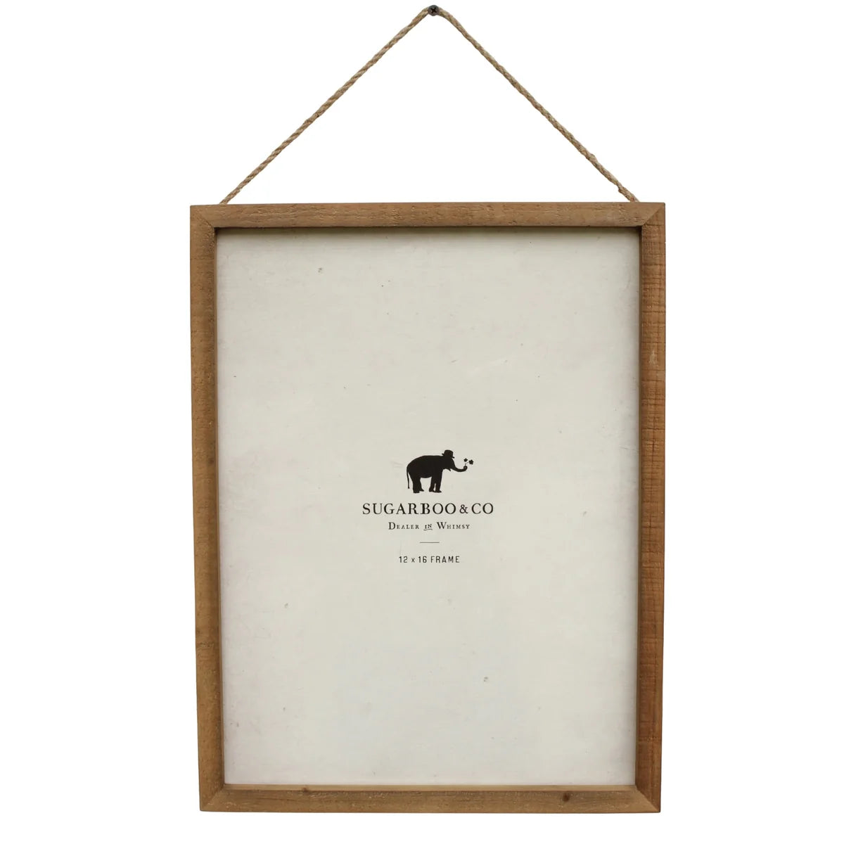 Natural Wood Frames w/ Jute Hanging