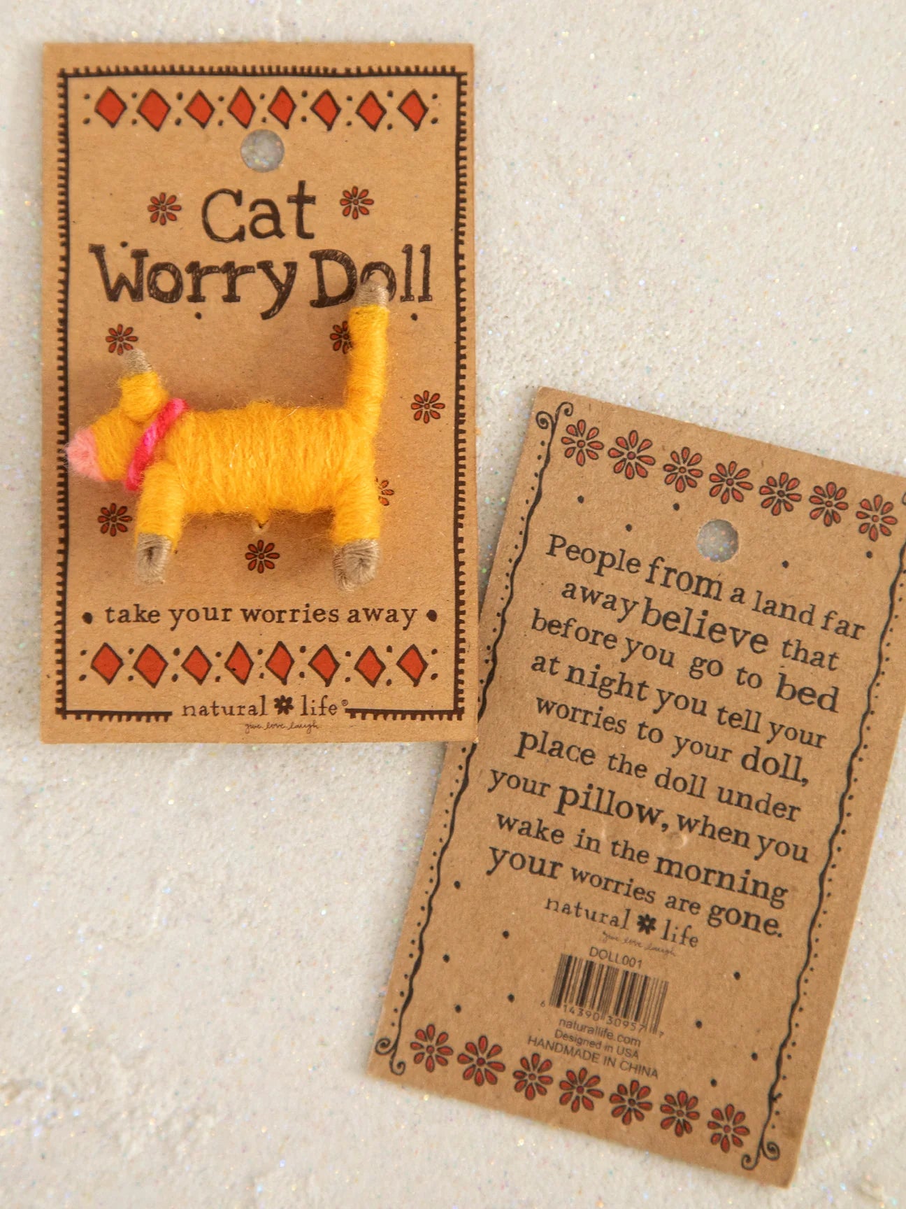 Worry Doll - Cat