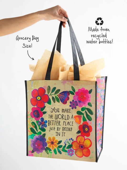 XL Happy Bag - You Make the World a Better Place
