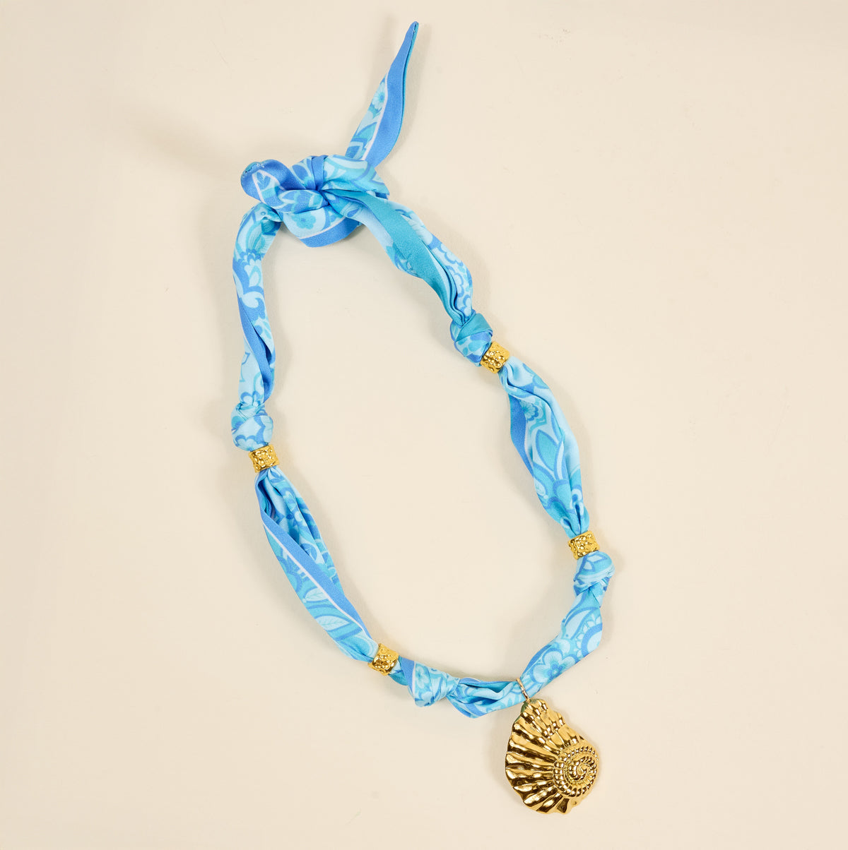 Make a Statement Scarf Necklace - Ocean Muse