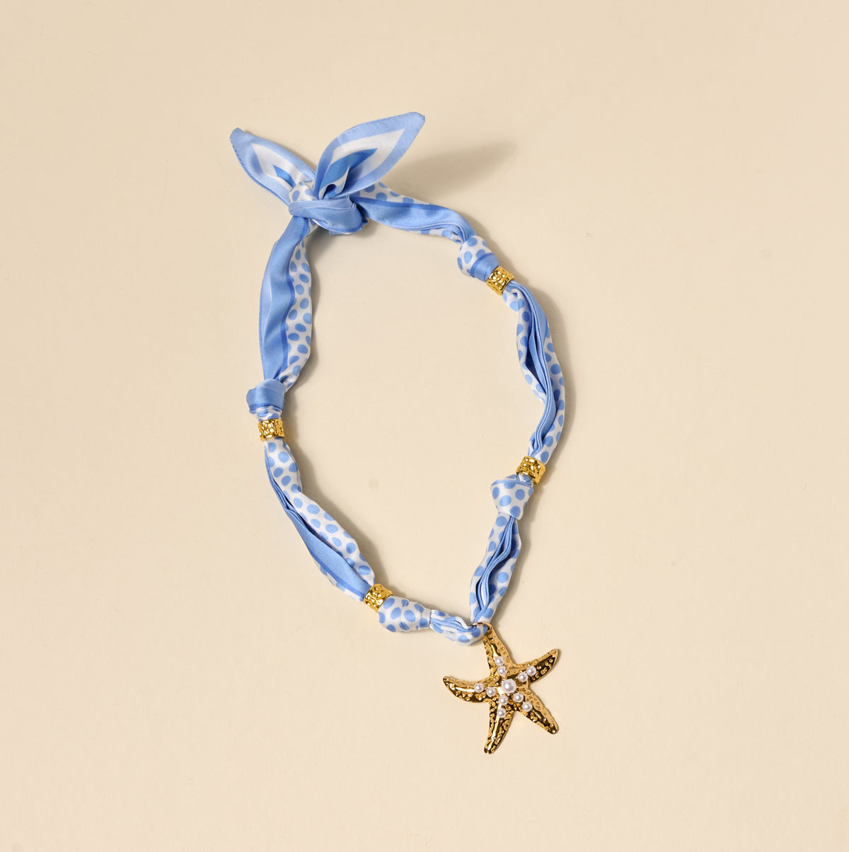 Make a Statement Scarf Necklace - Shore Thing
