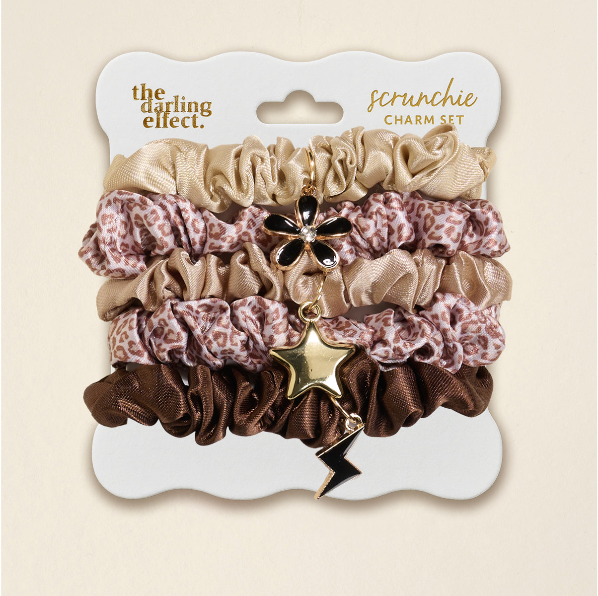 Scrunchie Charm Set - Born Wild