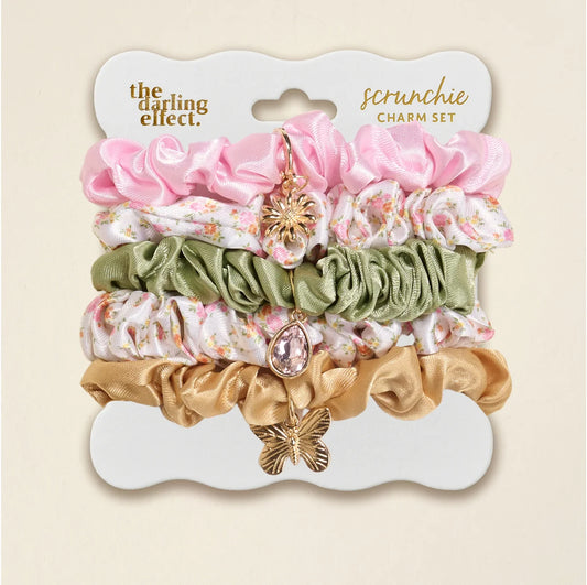 Scrunchie Charm Set - Endless Daydream Cream