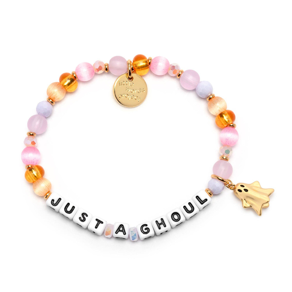 Little Words Project Bracelet - "Just A Ghoul"