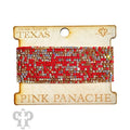 Fuchsia Rhinestone Bracelet Set