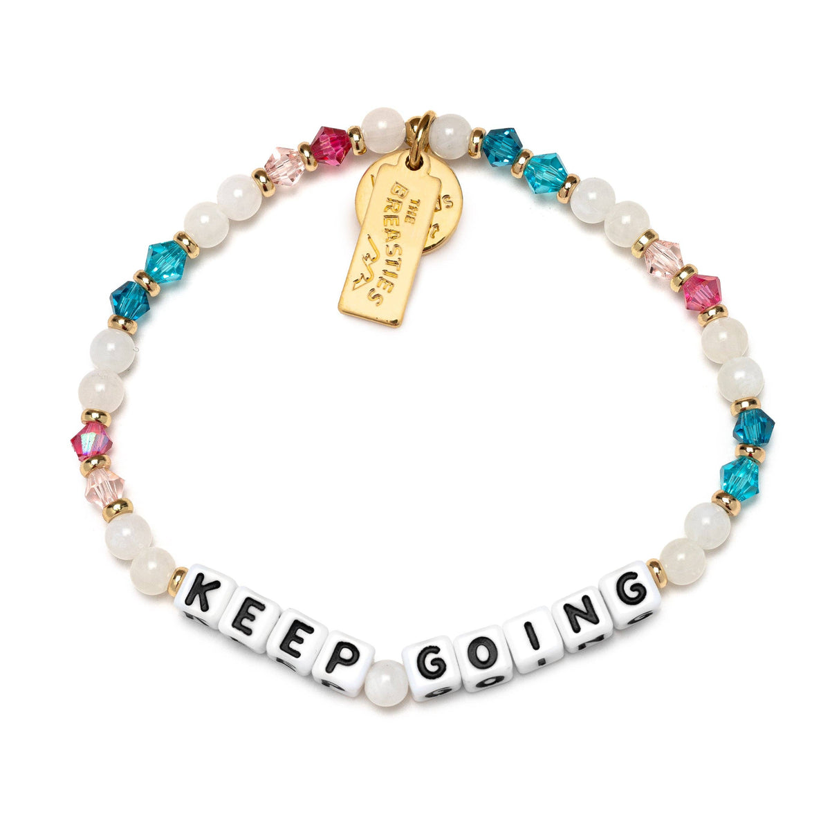 Little Words Project Bracelet - "Keep Going" The Breasties