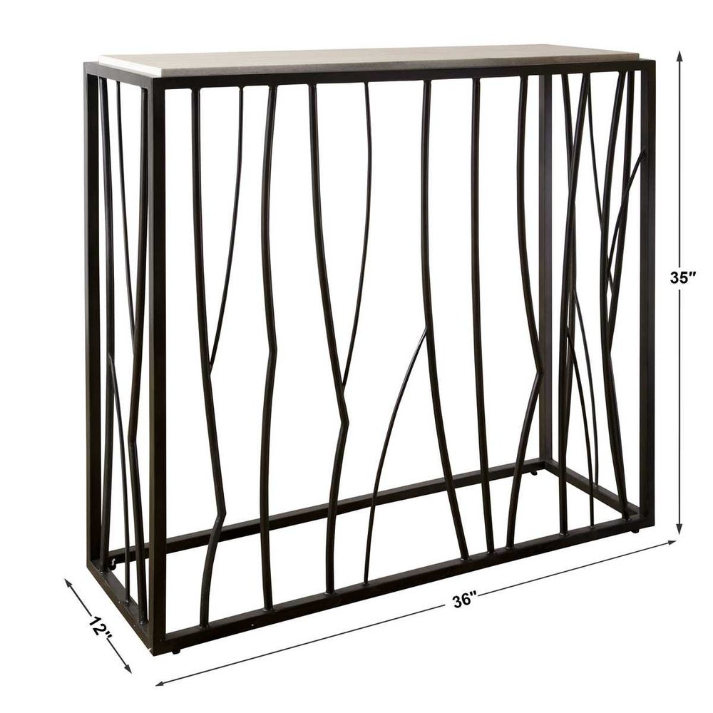 Reed Console Table