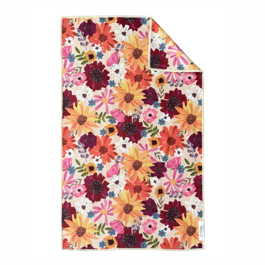 Double-Sided Hand Towel - Flower Child