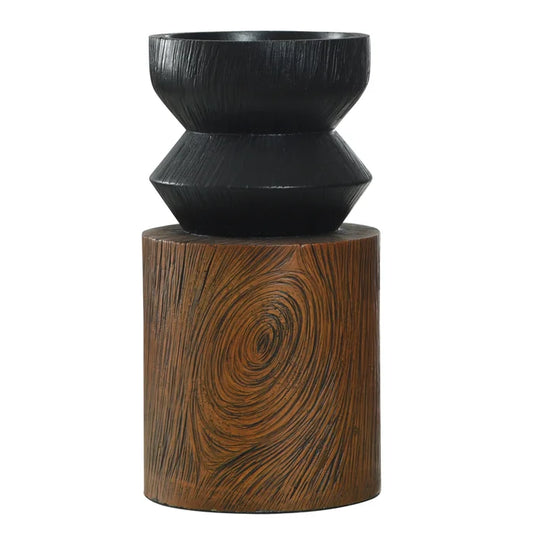 Sveltwood Black Vase