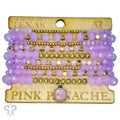 Austrian Crystal Beaded Bracelet Stack Set