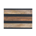 Mango Wood & Black Striped Cheese/Cutting Board