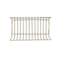 Antique Brass Metal Wire Wall Shelf
