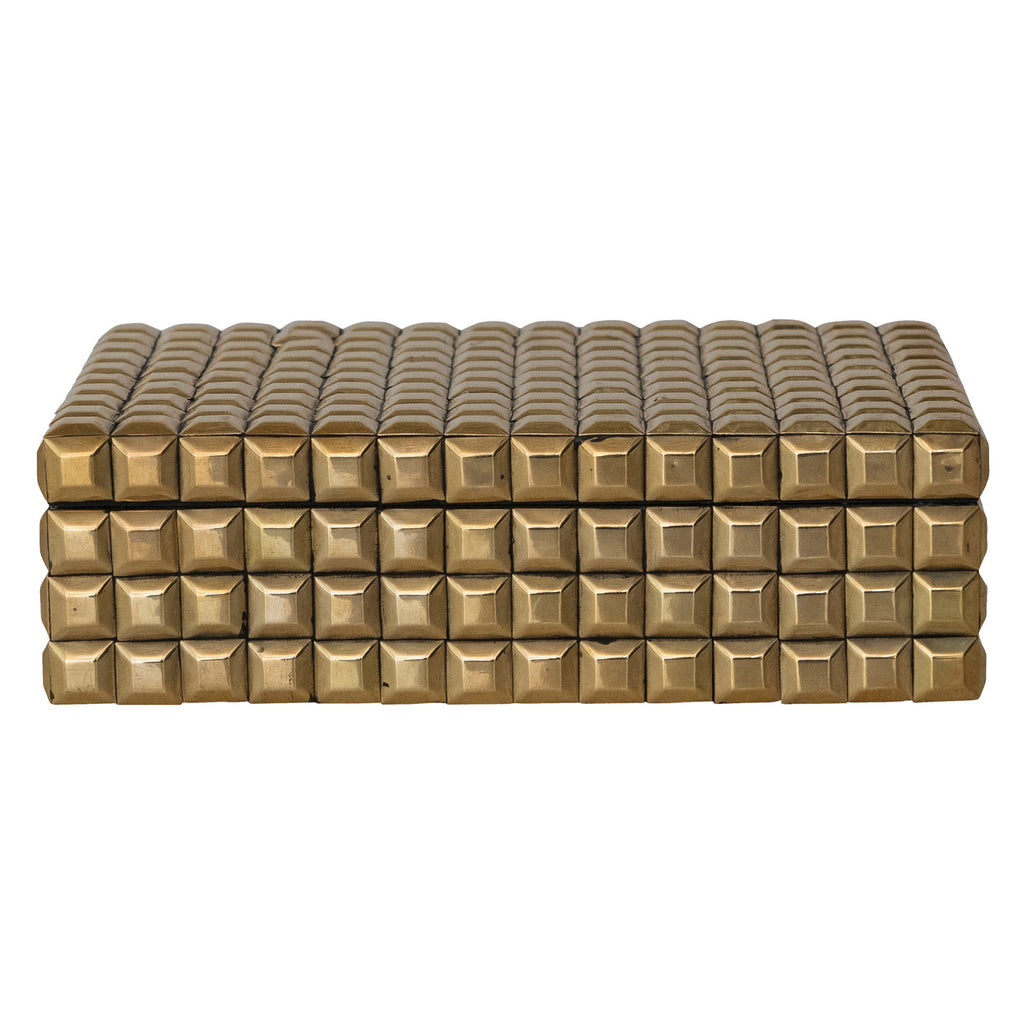 Brass Studded Box