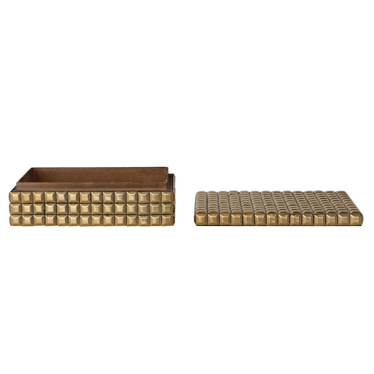 Brass Studded Box
