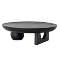 Mango Wood Footed Tray with Abstract Shaped Feet