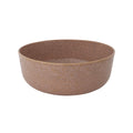 Mauve Speckled Stoneware Bowl