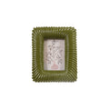Ribbed Green Stone Photo Frame