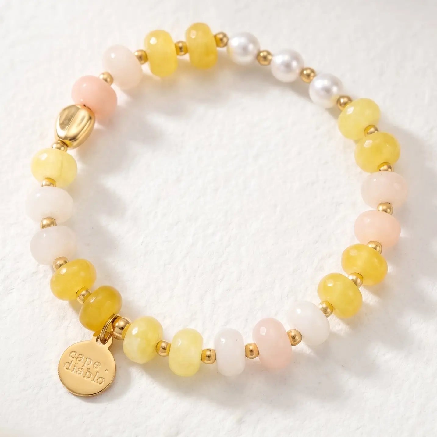 Sunlit Jade Harmony Bracelet