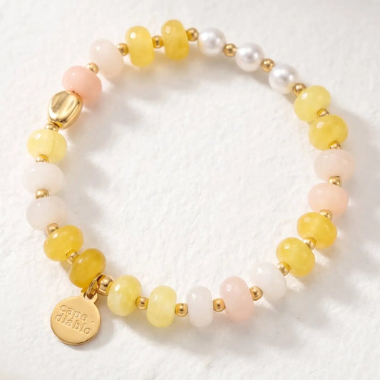 Sunlit Jade Harmony Bracelet