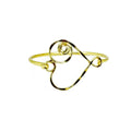 Gold Plated Heart Bracelet