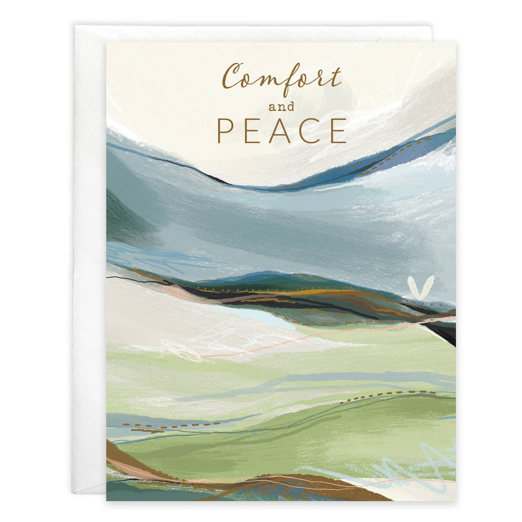 Peaceful Landscape Sympathy Card