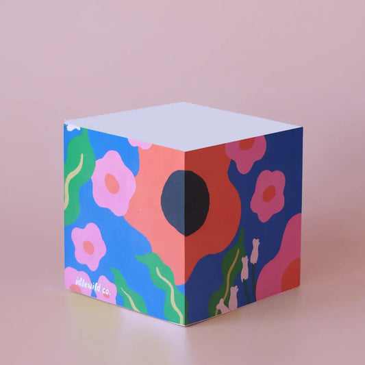 Sticky Note Cube | Wavy Daisy
