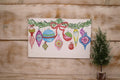 Ornaments on Garland Wall Decor