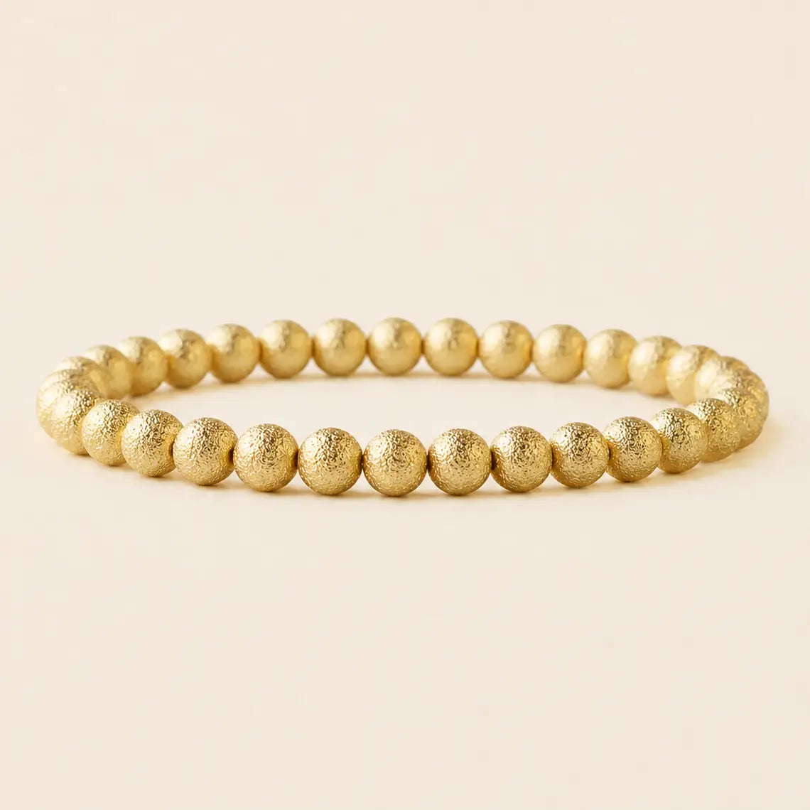 Tarnish Resistant Mixed Metal Beaded Layering Bracelets