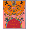Lion Heart Rumi Greeting Card