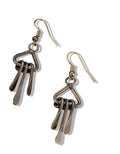 Banjara Small Fringed Triangles Earrings