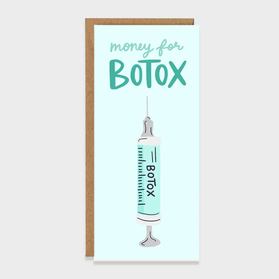 Money For Botox Money Holder Card